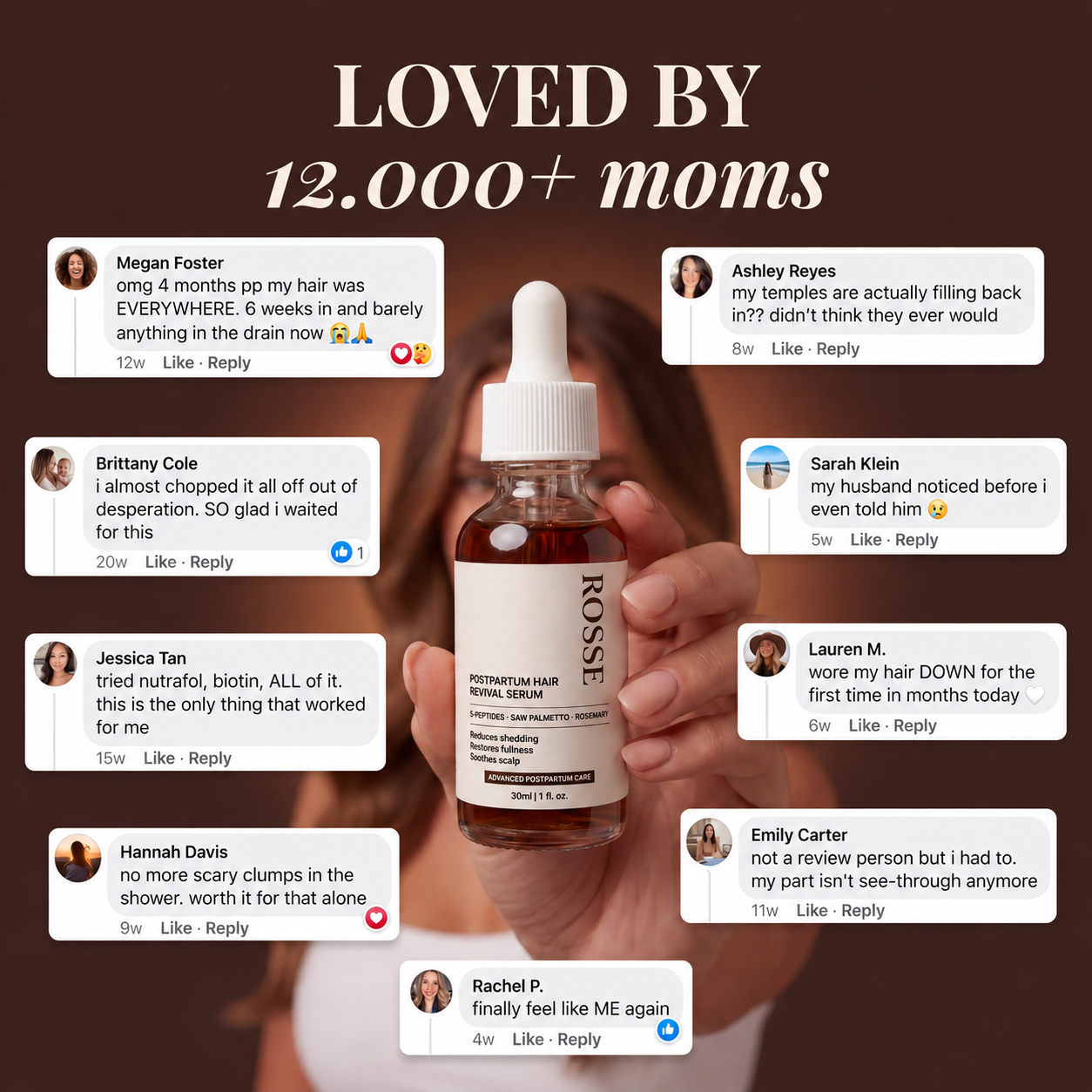 RE-CROWN Postpartum Hair Revival Serum