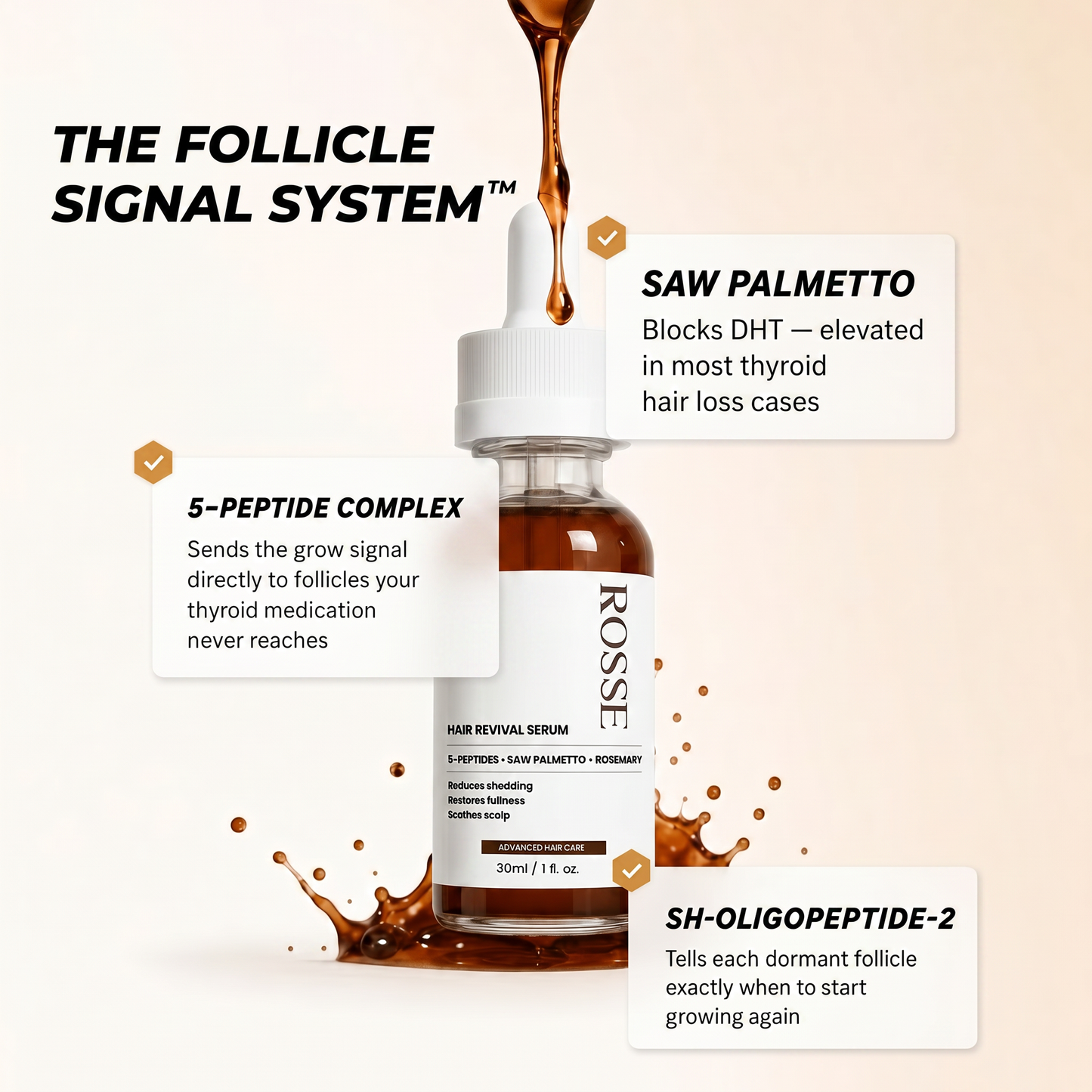 ROSSE Hair Revival Serum