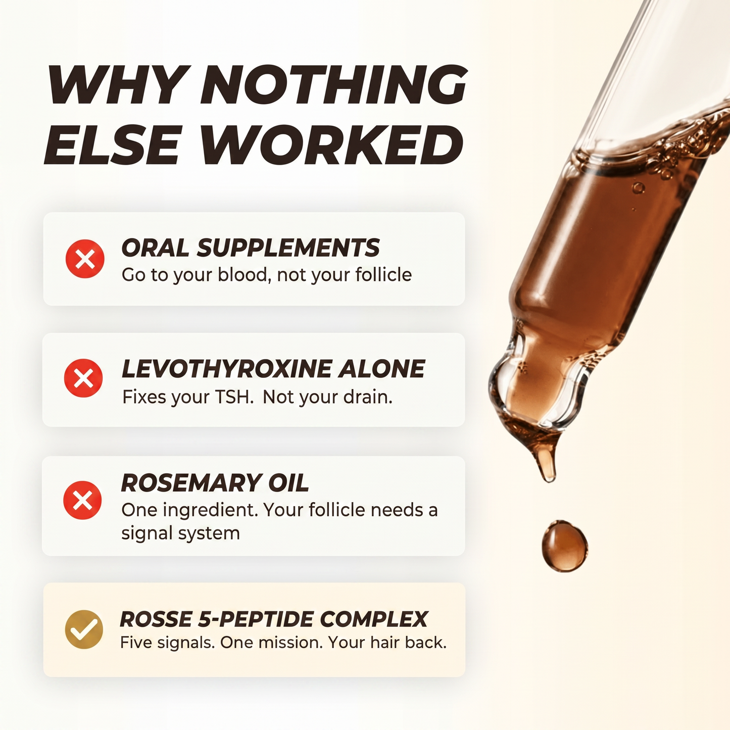 ROSSE Hair Revival Serum
