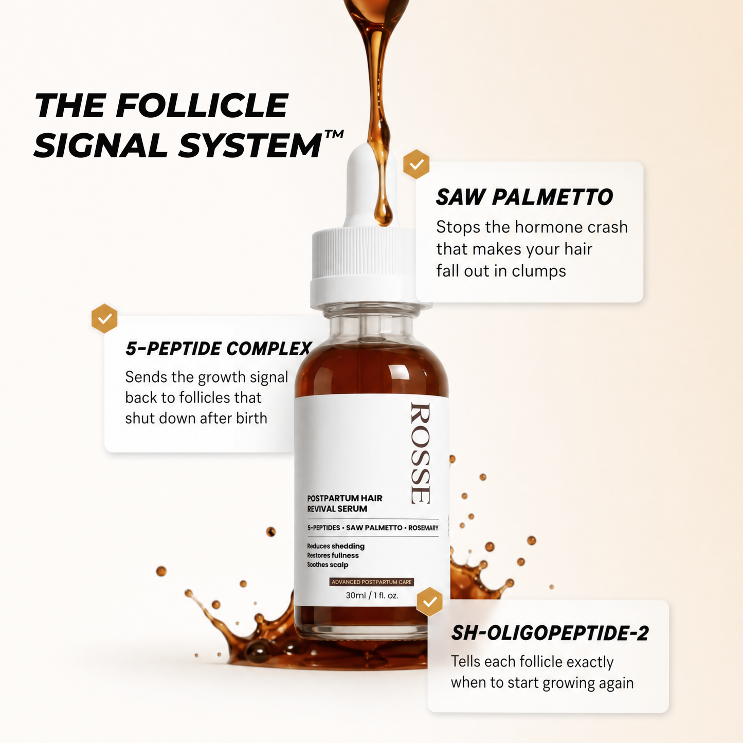 ROSSE Hair Revival Serum